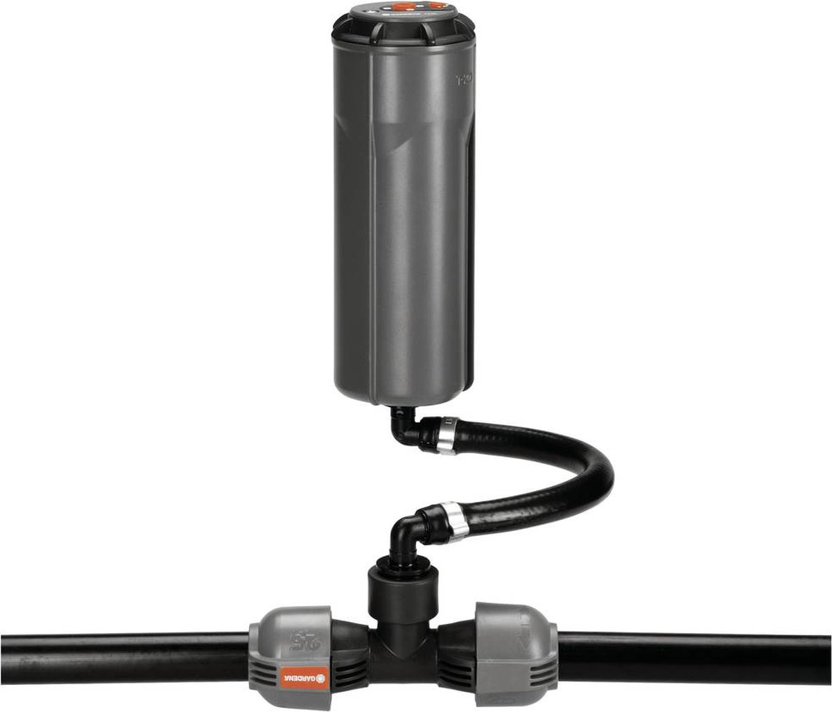 GARDENA Sprinkler Sproeier aansluiting | 3/4" x 1/2" - 2739-20 - Zwart