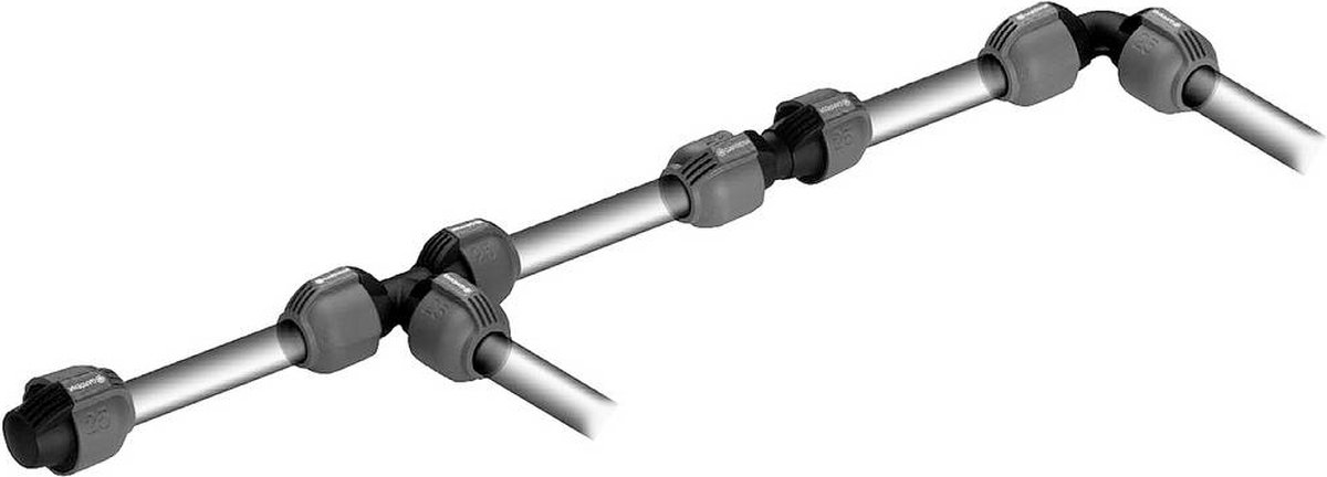 Eindstuk | 25mm - 2778-20 - Zwart