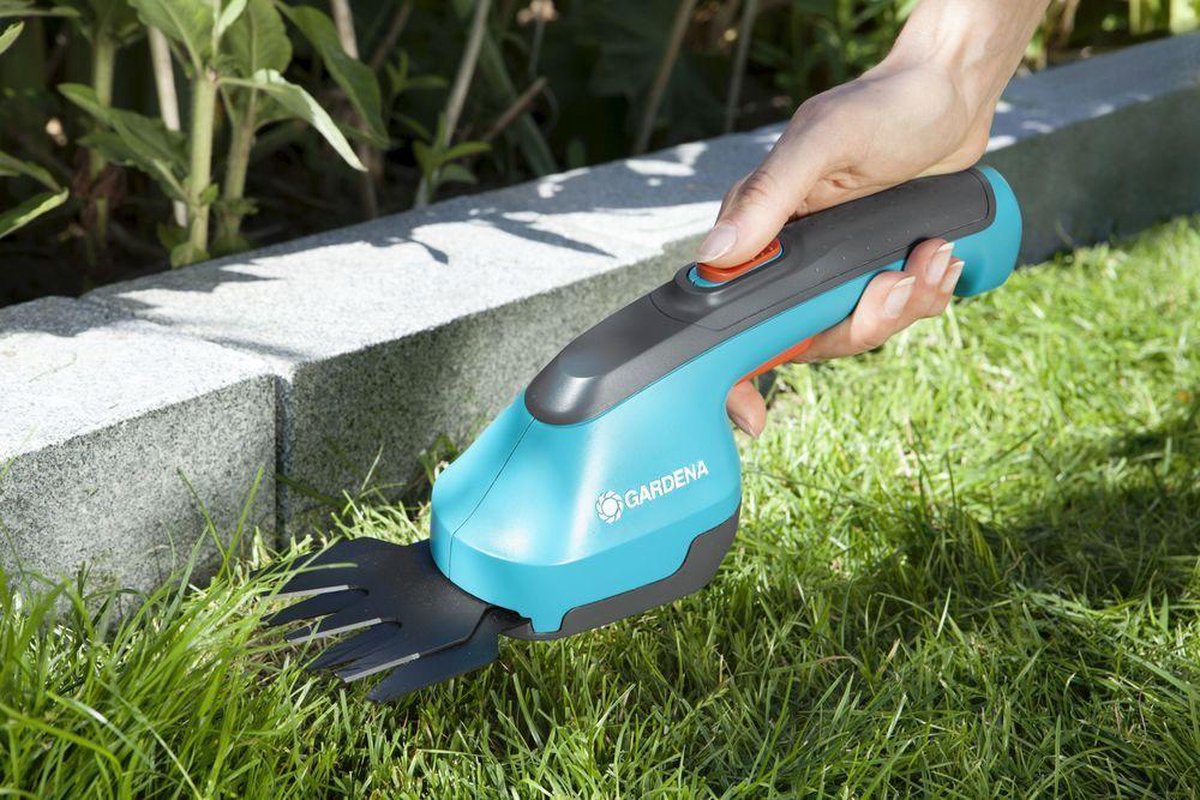 GARDENA Grasschaar AccuCut Li - 9850-20 - Grijs