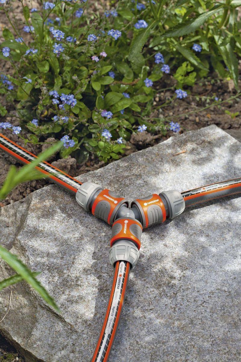 GARDENA 2-wegset 13 mm (1/2") - 18287-20 - Oranje