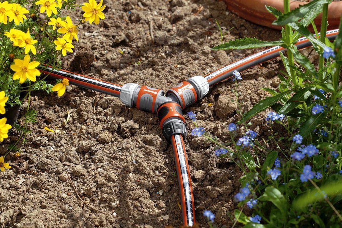 GARDENA 2-wegset 13 mm (1/2") - 18287-20 - Oranje