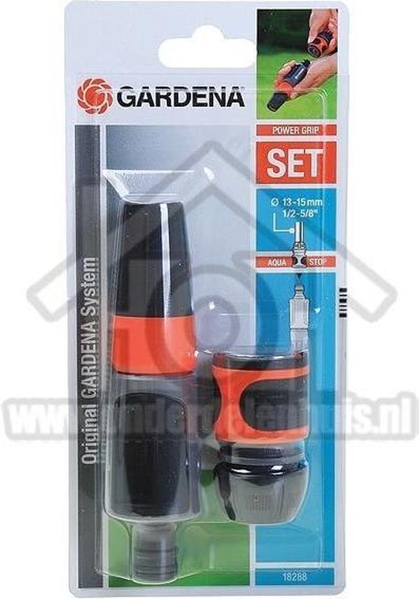 GARDENA Tuinspuitset 13 mm (1/2") - 18288-20 - Grijs