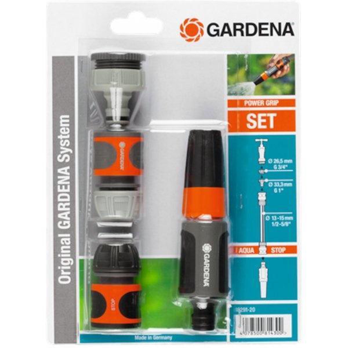 GARDENA Startset 13mm (1/2") - 18291-20 - Oranje