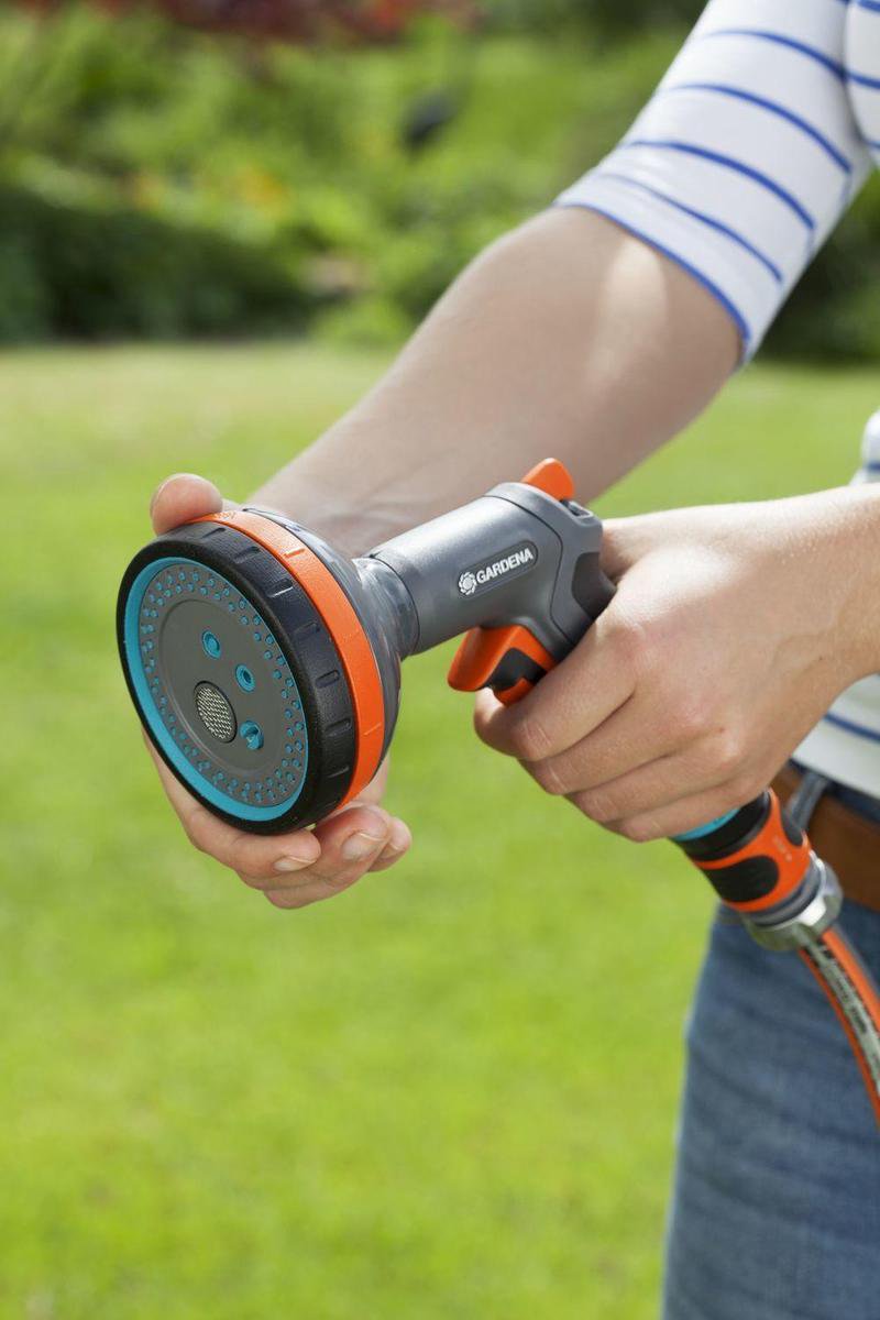 GARDENA Comfort multifunctionele broes - 18315-20 - Grijs