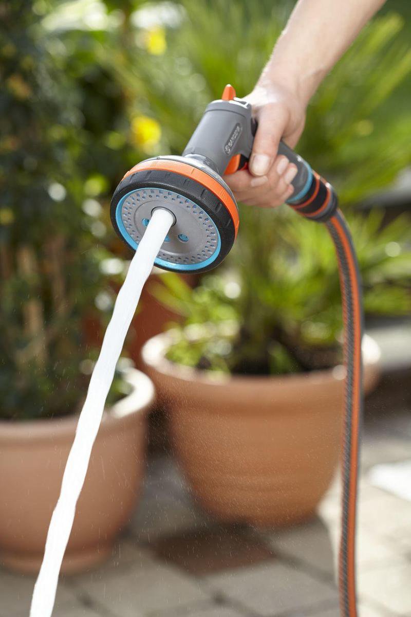 GARDENA Comfort multifunctionele broes - 18315-20 - Grijs