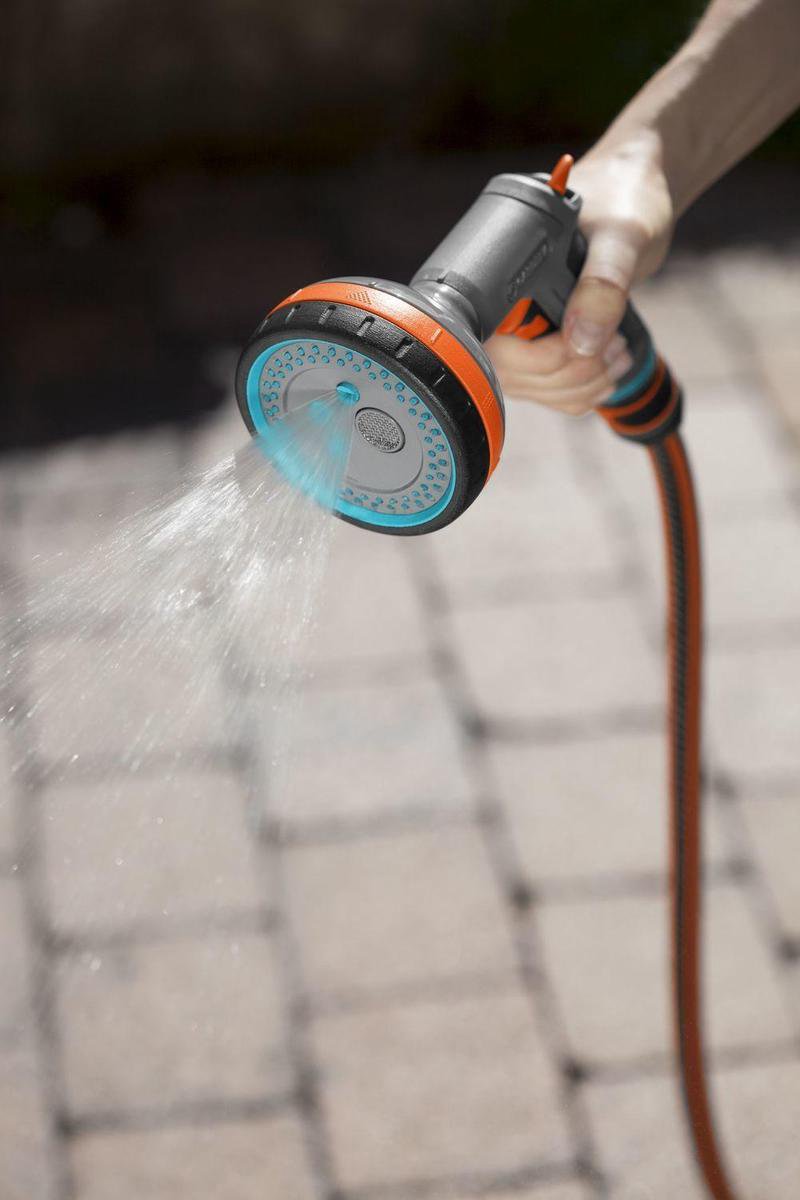 GARDENA Comfort multifunctionele broes - 18315-20 - Grijs