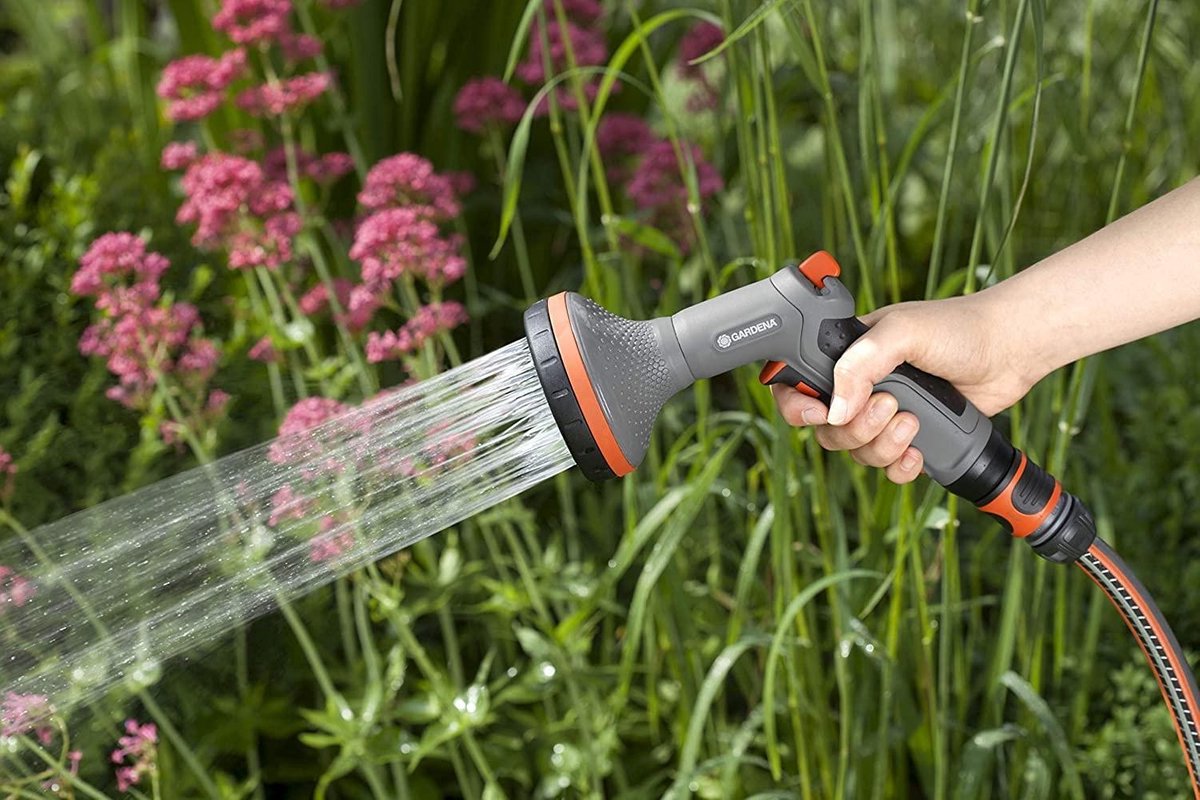 GARDENA Comfort broes | voor bloembedden - 18319-20 - Oranje