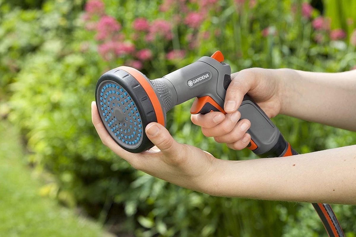 GARDENA Comfort broes | voor bloembedden - 18319-20 - Oranje