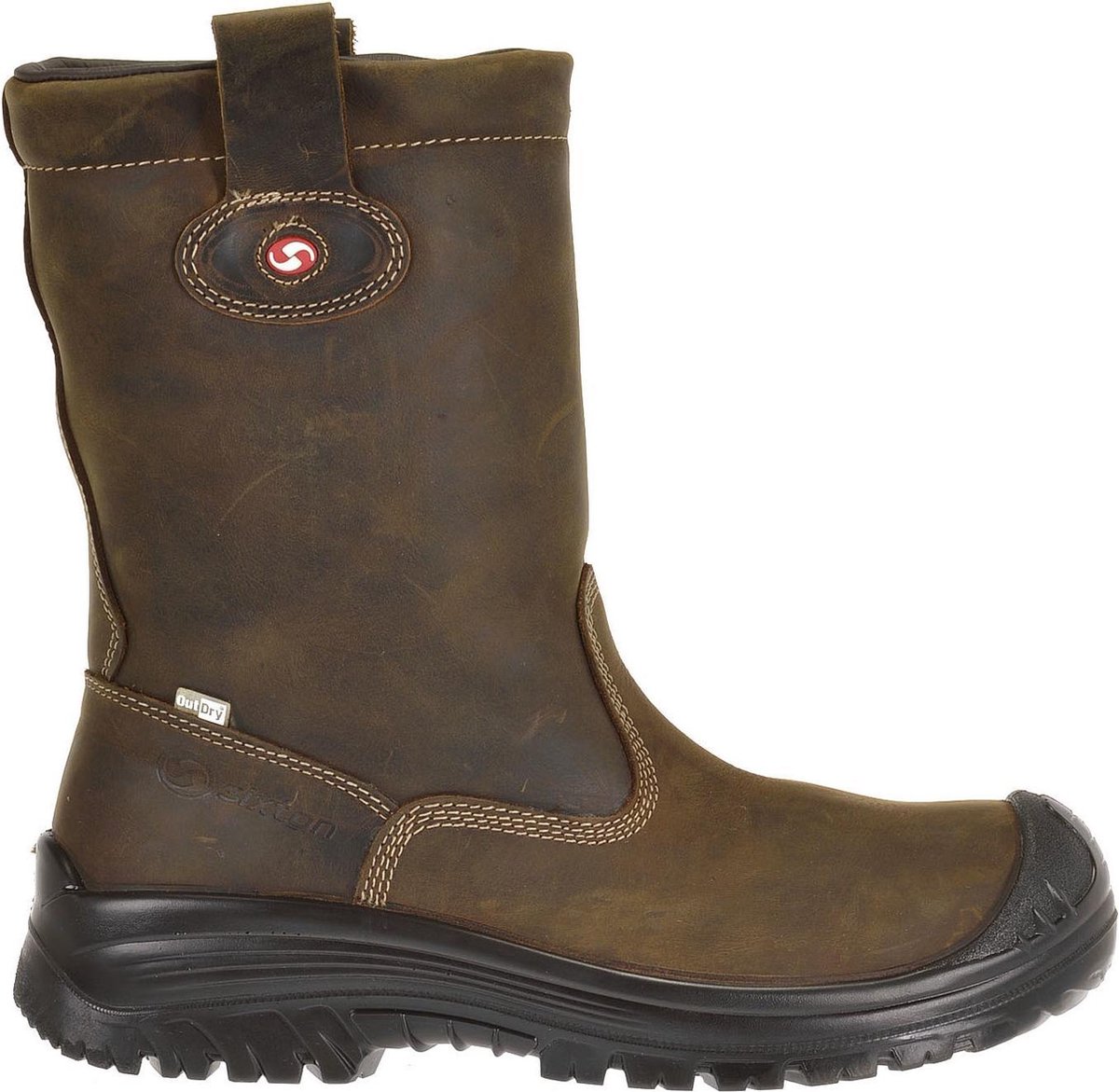 Sixton Peak 81156-23 Montana Outdry (Wol) Laars 23 Donkerbruin - Maat 46