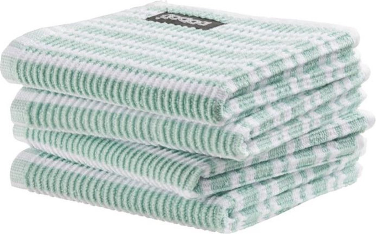 DDDDD Vaatdoek Classic Pastel Green (4 S - Groen