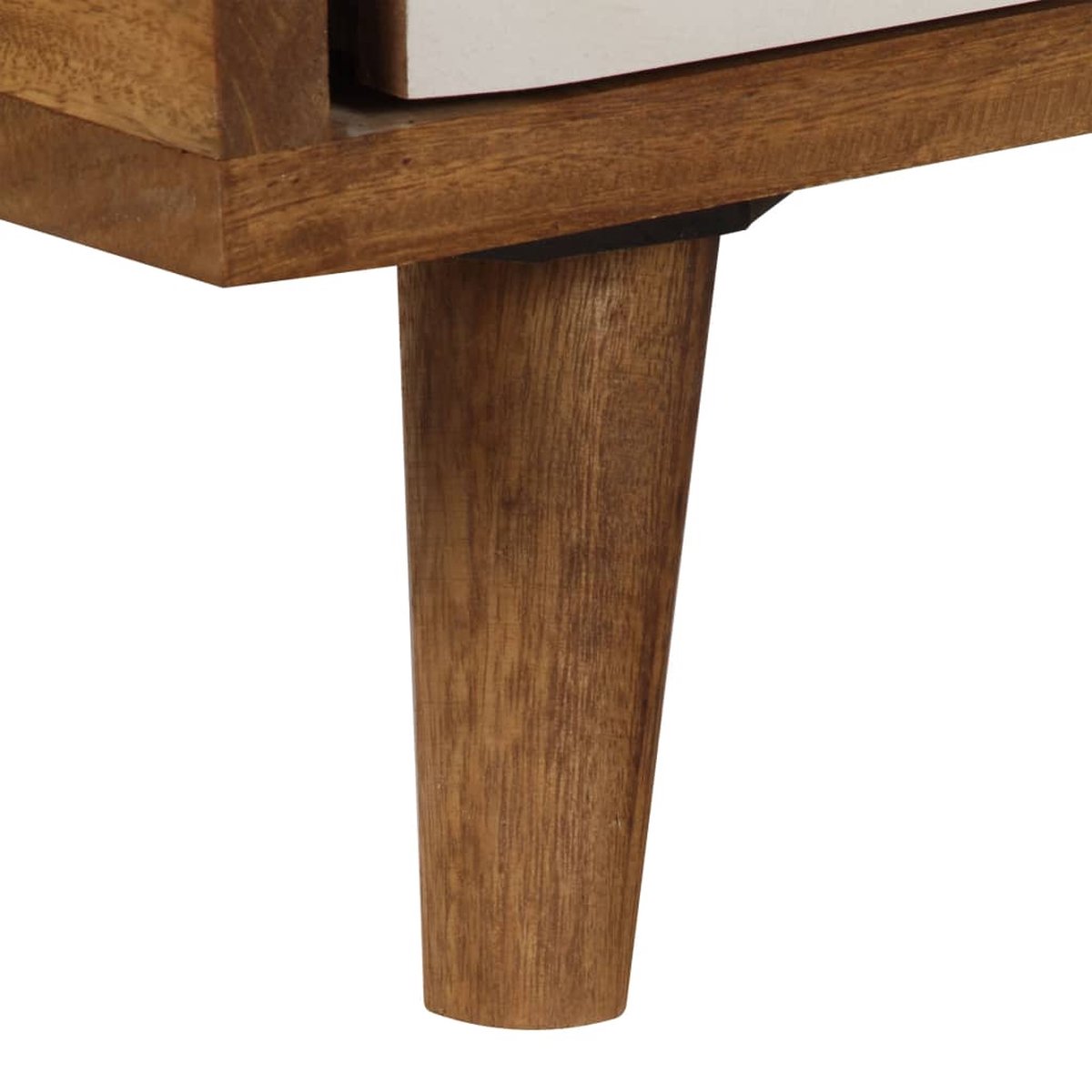 Vidaxl Dressoir 118x35x70 Cm Massief Sheeshamhout - Bruin