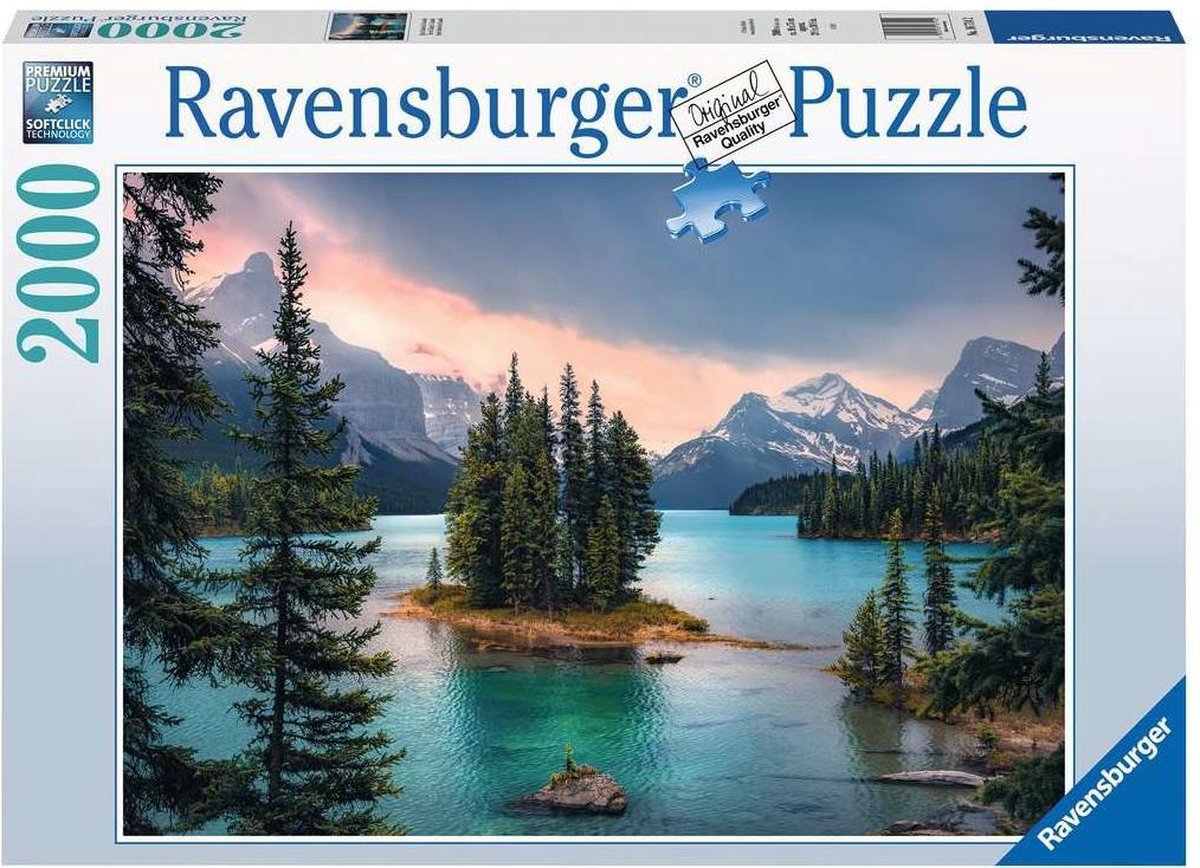 Ravensburger Puzzel 2000 P - Eiland Van De Geest, Canada