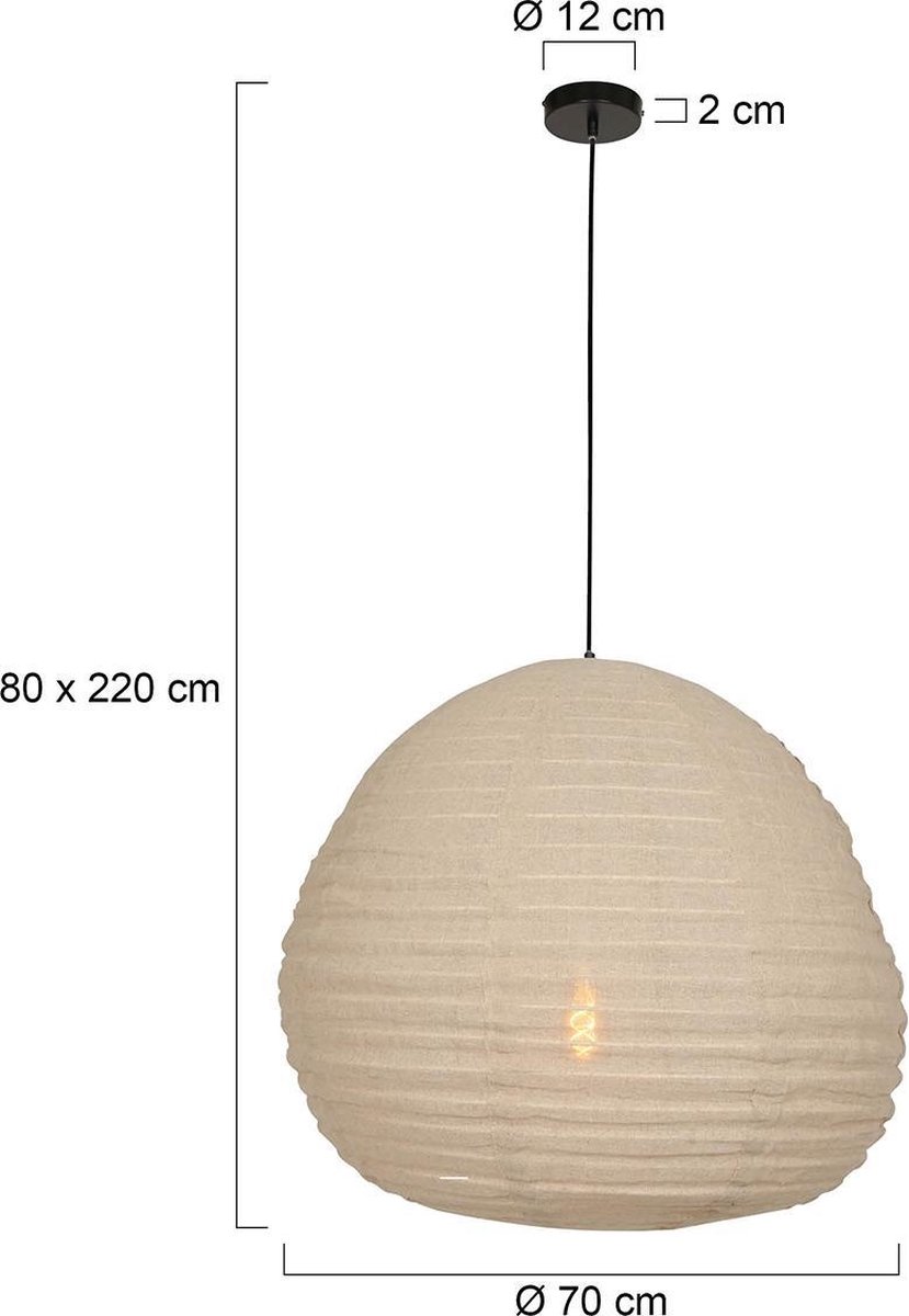 Steinhauer Anne Hanglamp 2136b - Beige