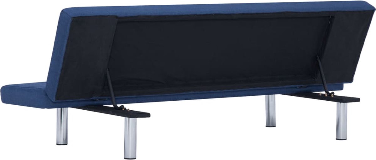 Vidaxl Slaapbank Polyester - Blauw