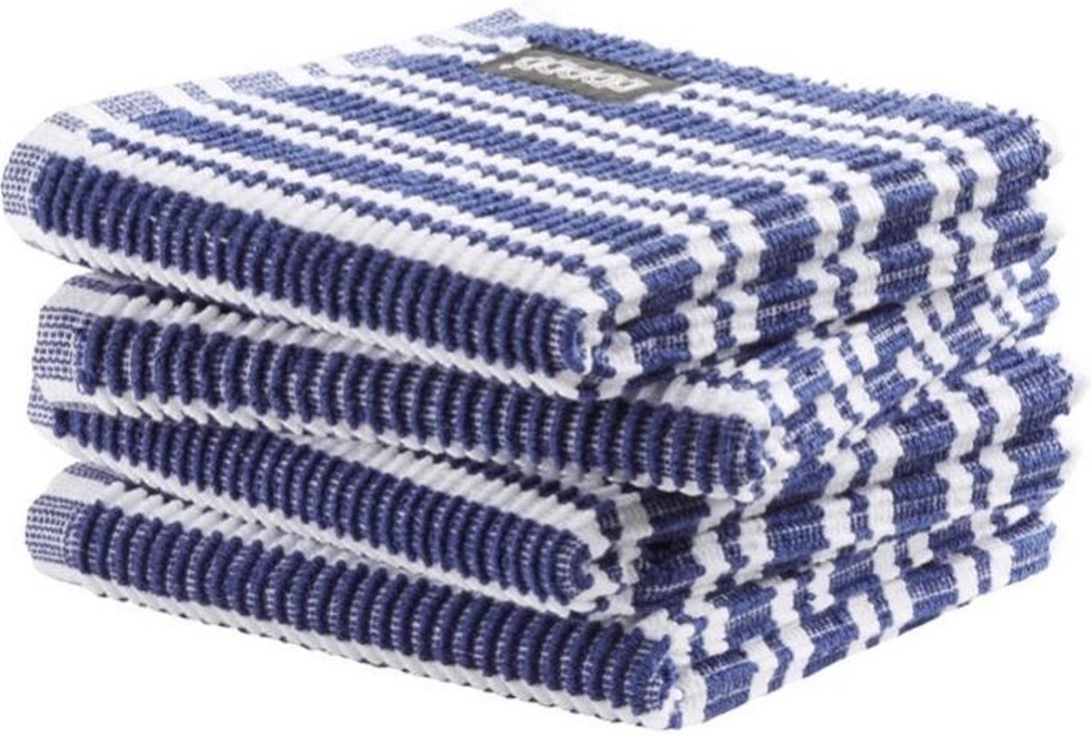 DDDDD Vaatdoek Classic Classic Blue (4 S - Blauw