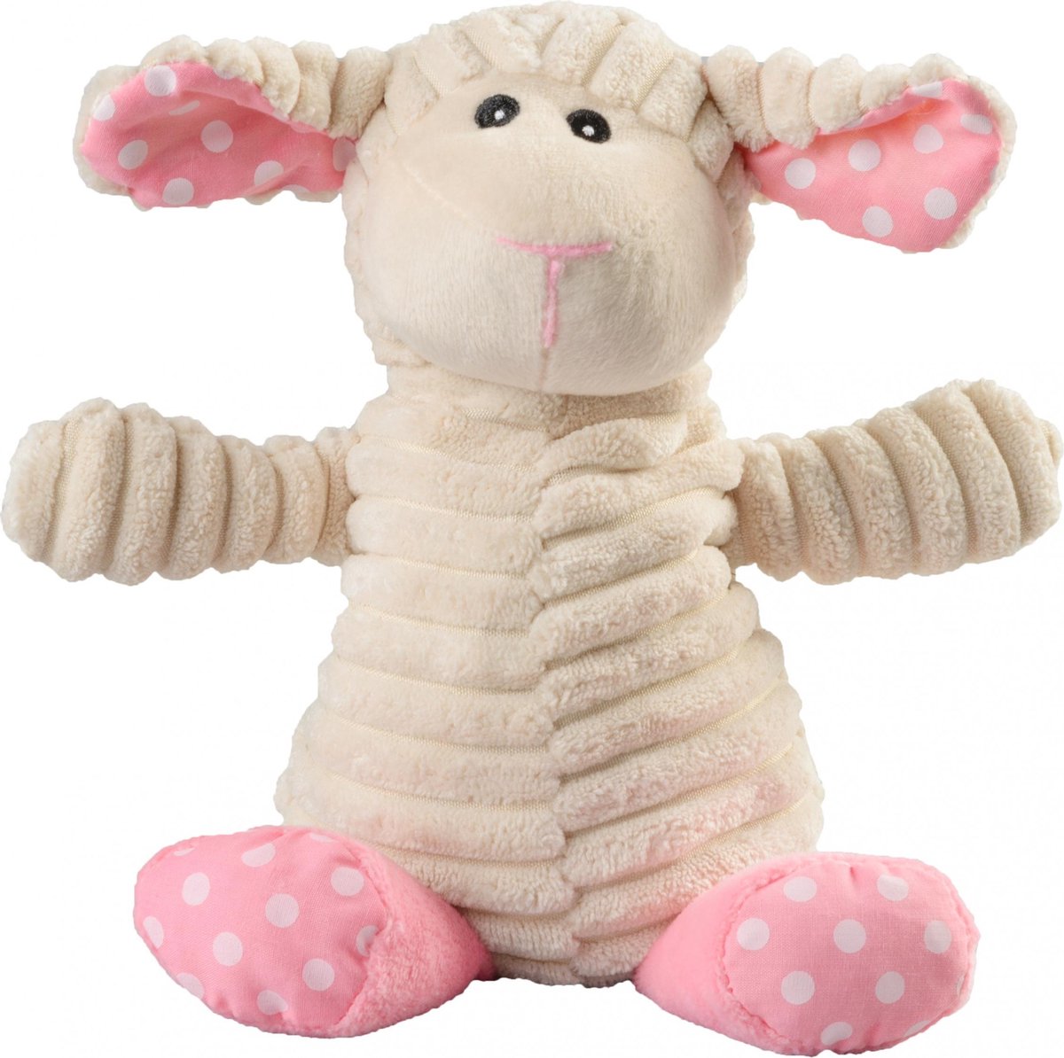 Warmies Warmteknuffel Lammetje 27 Cm/roze - Wit