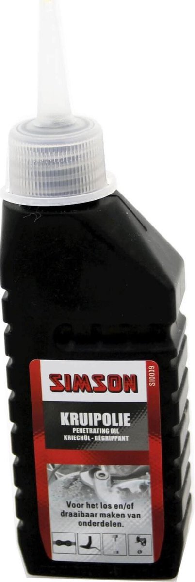 Simson kruip olie 100ml - Zwart