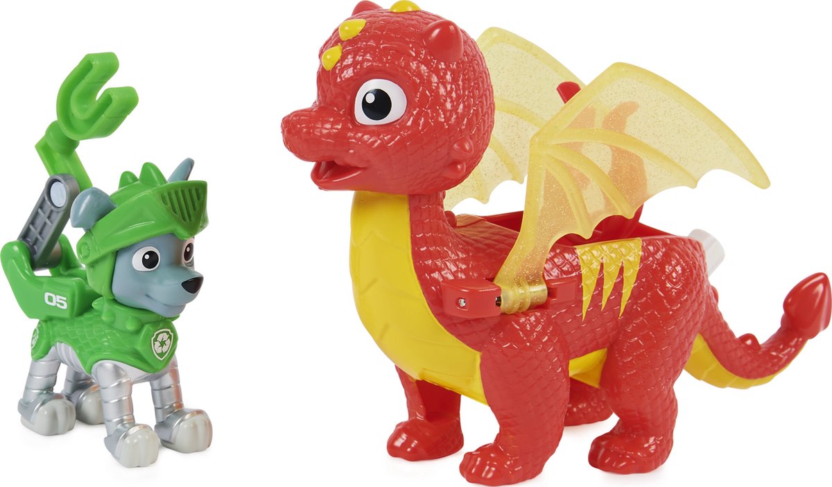 Spinmaster Paw Patrol Rescue Knights Hero Pups Rocky