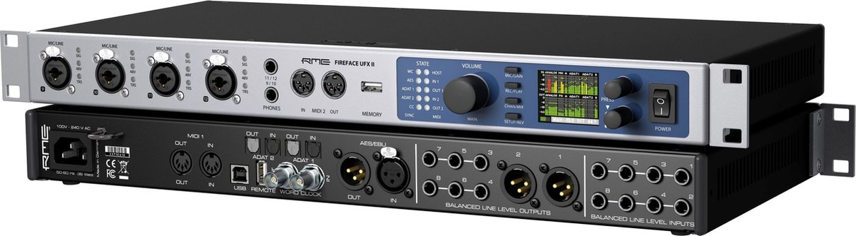 Rme Fireface UFX II USB audio interface