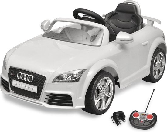 Vidaxl Elektrische Auto Audi Tt Rs Met Afstandsbediening - Blanco