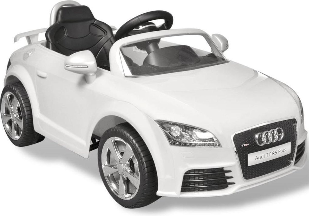 Vidaxl Elektrische Auto Audi Tt Rs Met Afstandsbediening - Wit