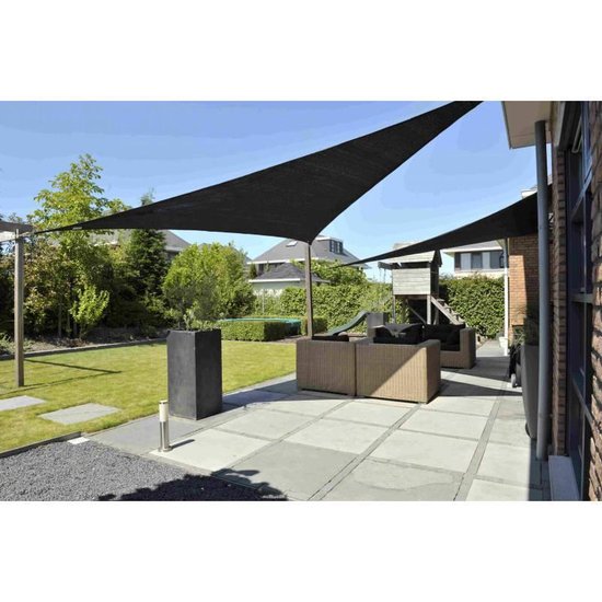 Nesling Rechthoek 3,0 X 4,0 X 3,0 X 4,0m, - Zwart