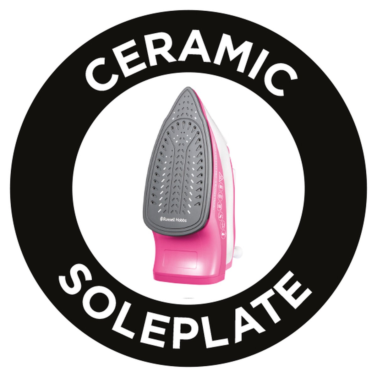 Russell Hobbs stoomstrijkijzer 26461-56 Easy Pro - Roze