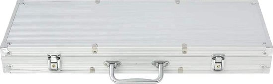 Vidaxl Pokerset Met 500 Chips Aluminium