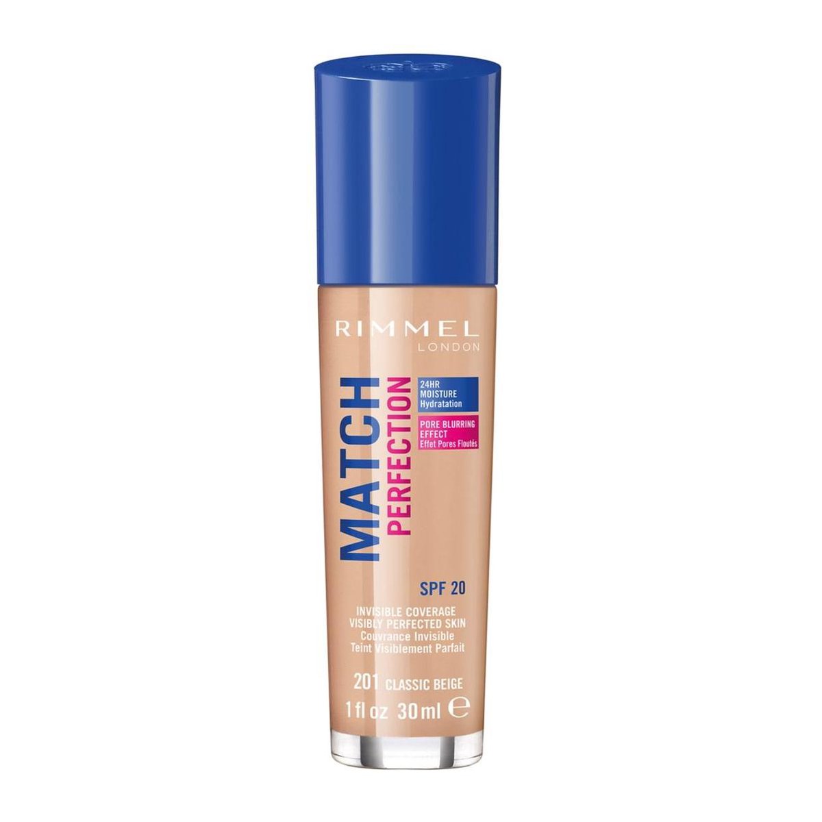 Rimmel Match Perfection Foundation 201 Classic - Beige