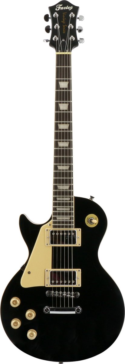 Fazley FLP318LH-BK Black linkshandige elektrische gitaar