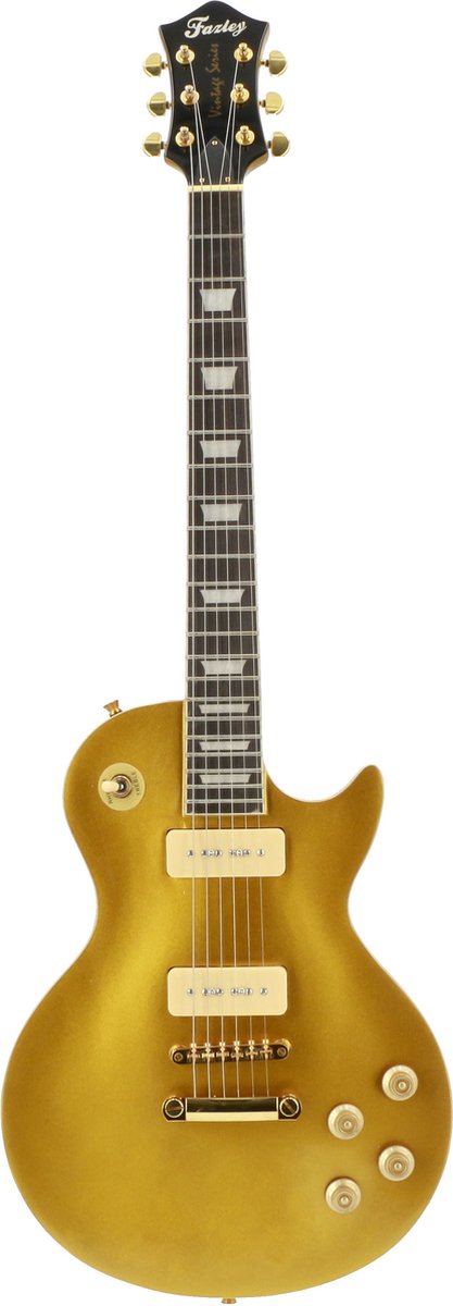 Fazley Midas FLP318GT Gold Top elektrische gitaar