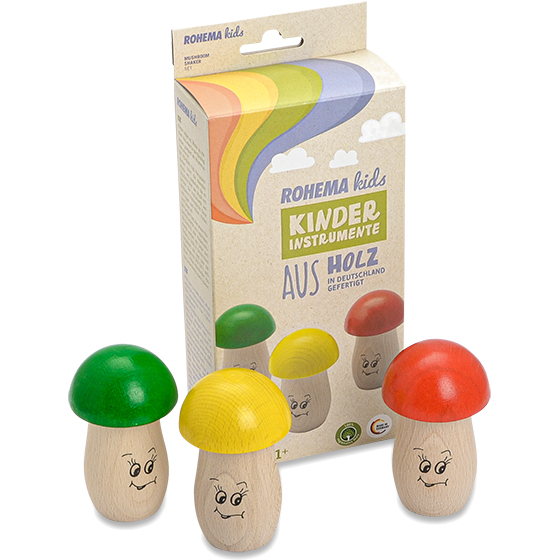 Rohema Mushroom Shaker Set 3-delige set voor kinderen