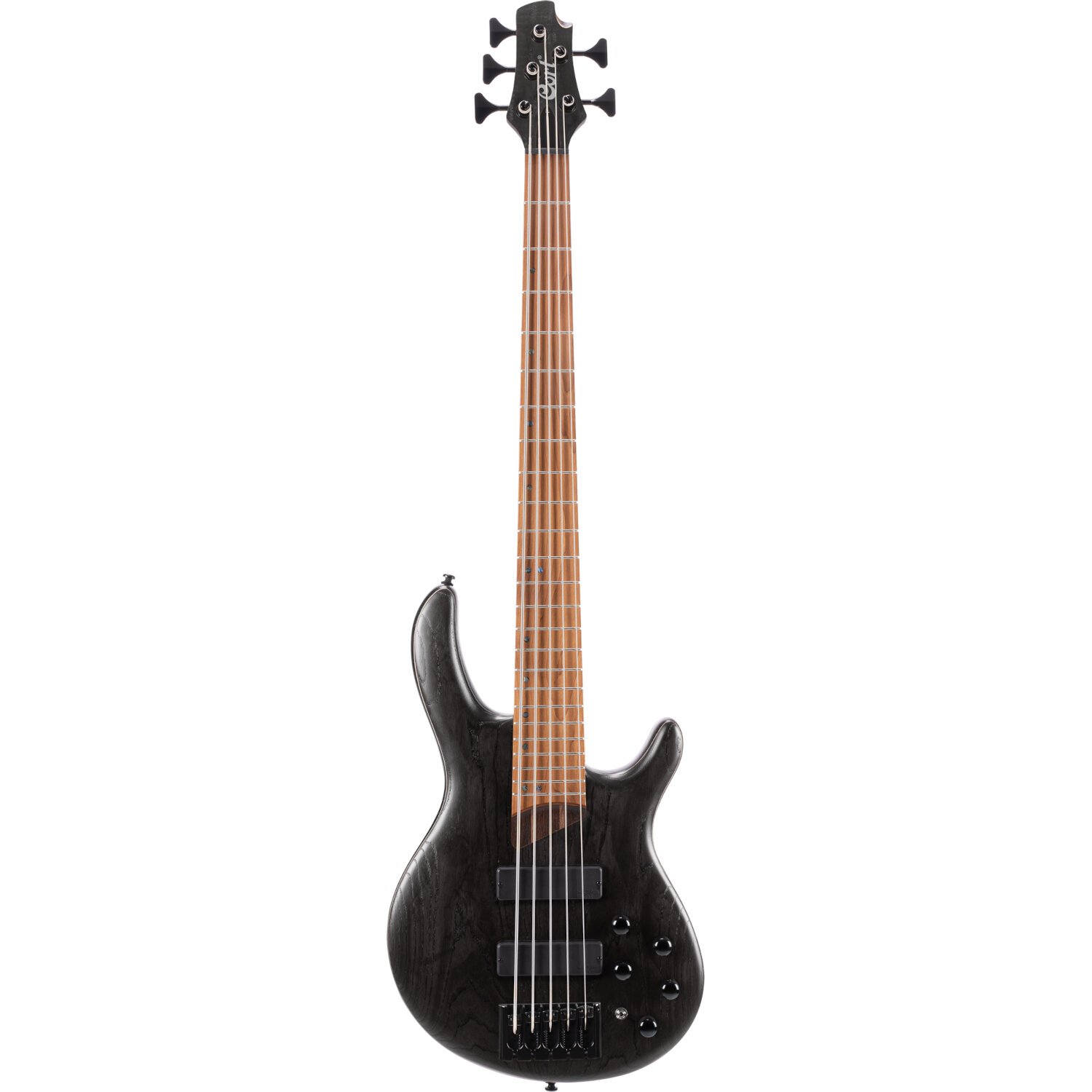 Cort B5 Element Open Pore Trans Black 5-snarige elektrische basgitaar