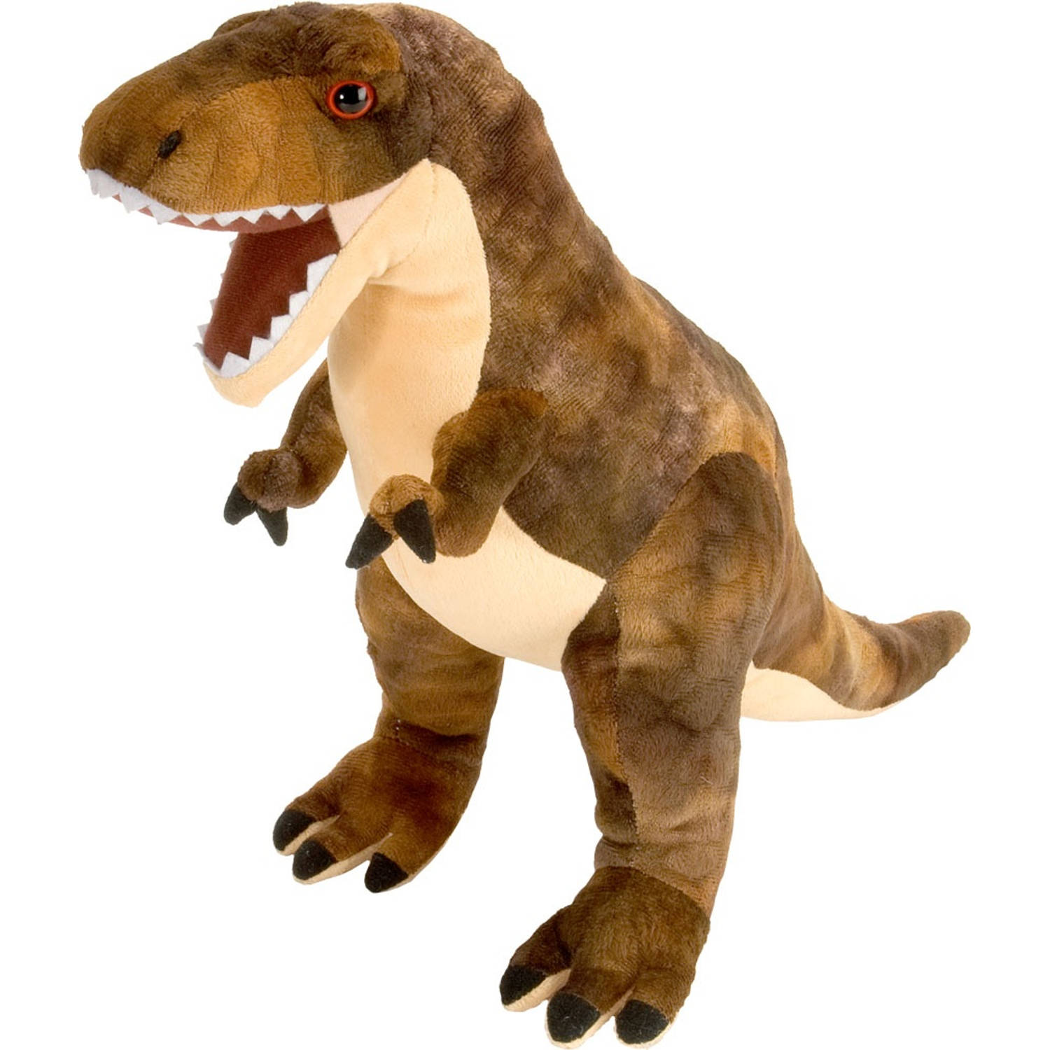 Wild Republic Cuddlekins Knuffel: Mini T-rex 25 Cm - Bruin