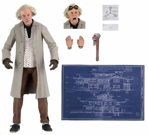 Neca Back To The Future - Ultimate Doc Brown 7 Inch Action Figure ()