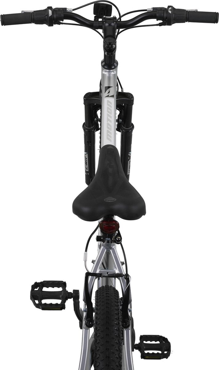 Umit 4 Motion Mountainbike 29 inch V-Brakes Chroom/ 21v - Zwart