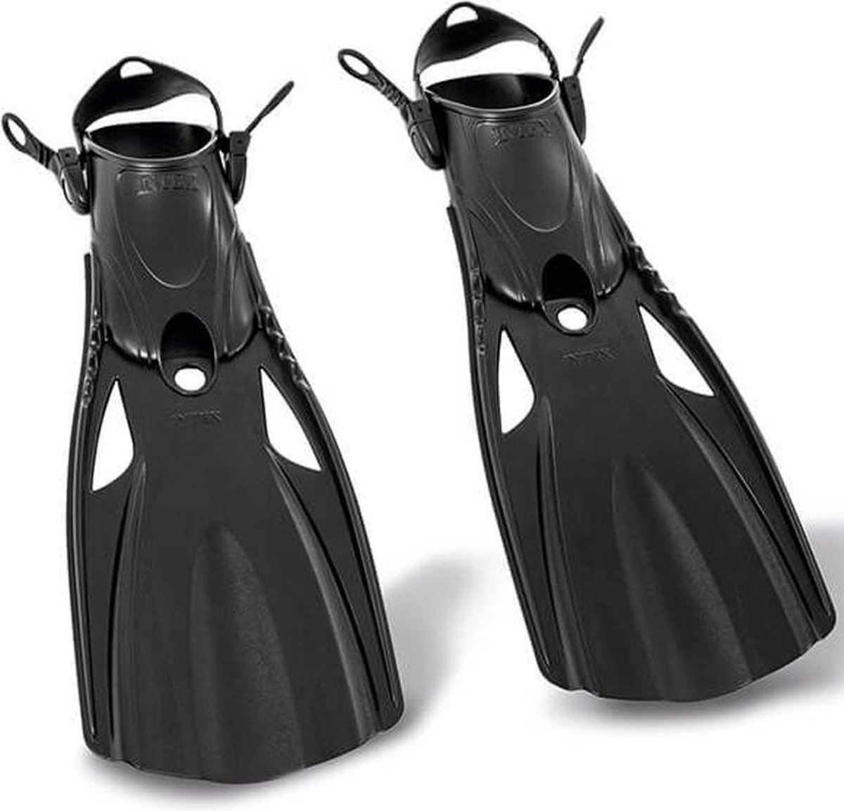 Intex Zwemvliezen Unisex Maat 41/45 - Zwart