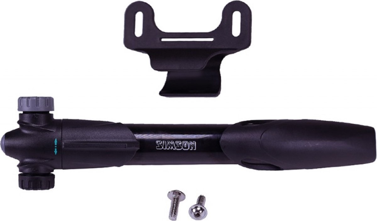 Simson framepomp Excellent - Zwart