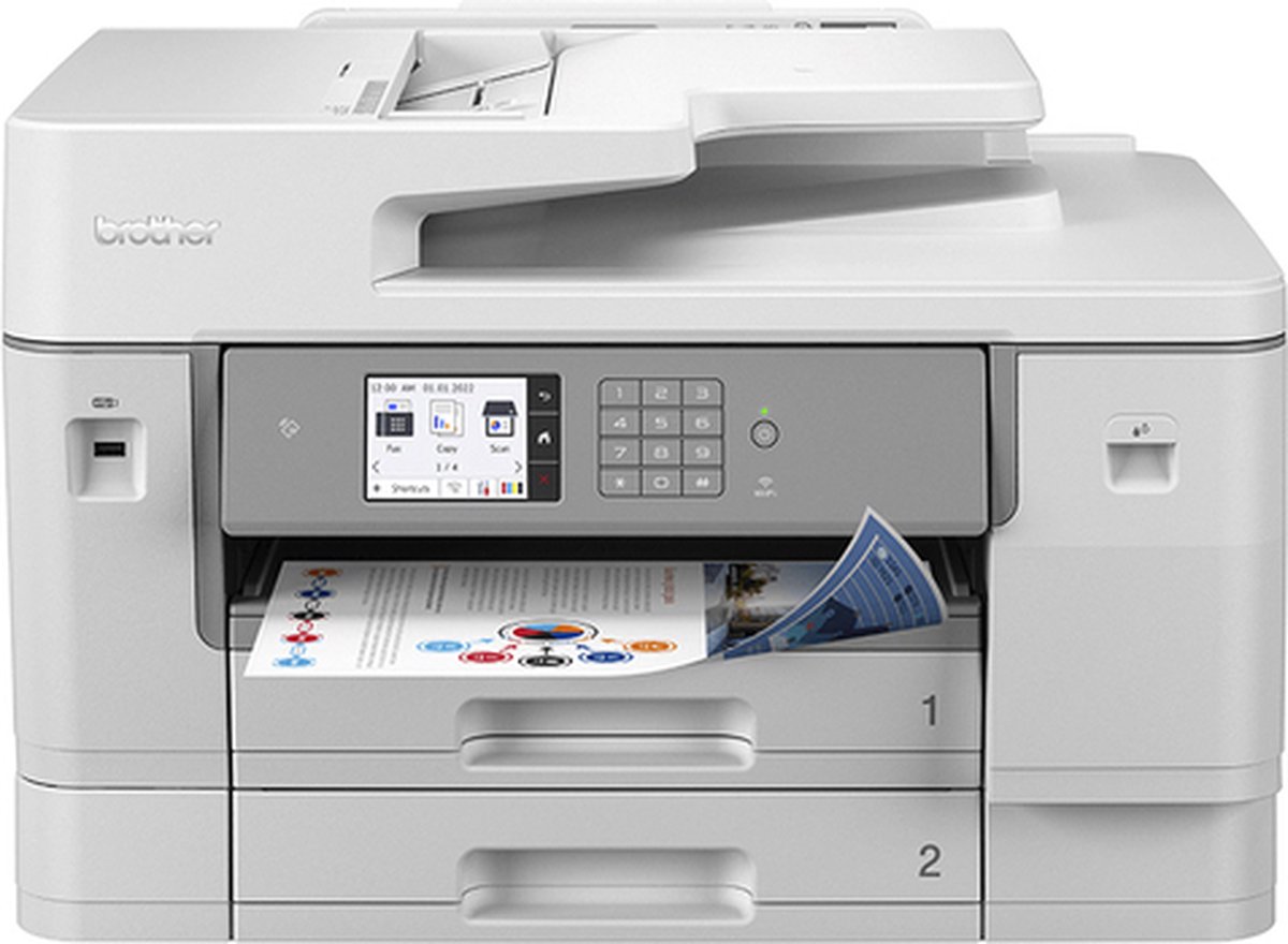 Brother all-in-one printer MFC-J6955DW - Grijs
