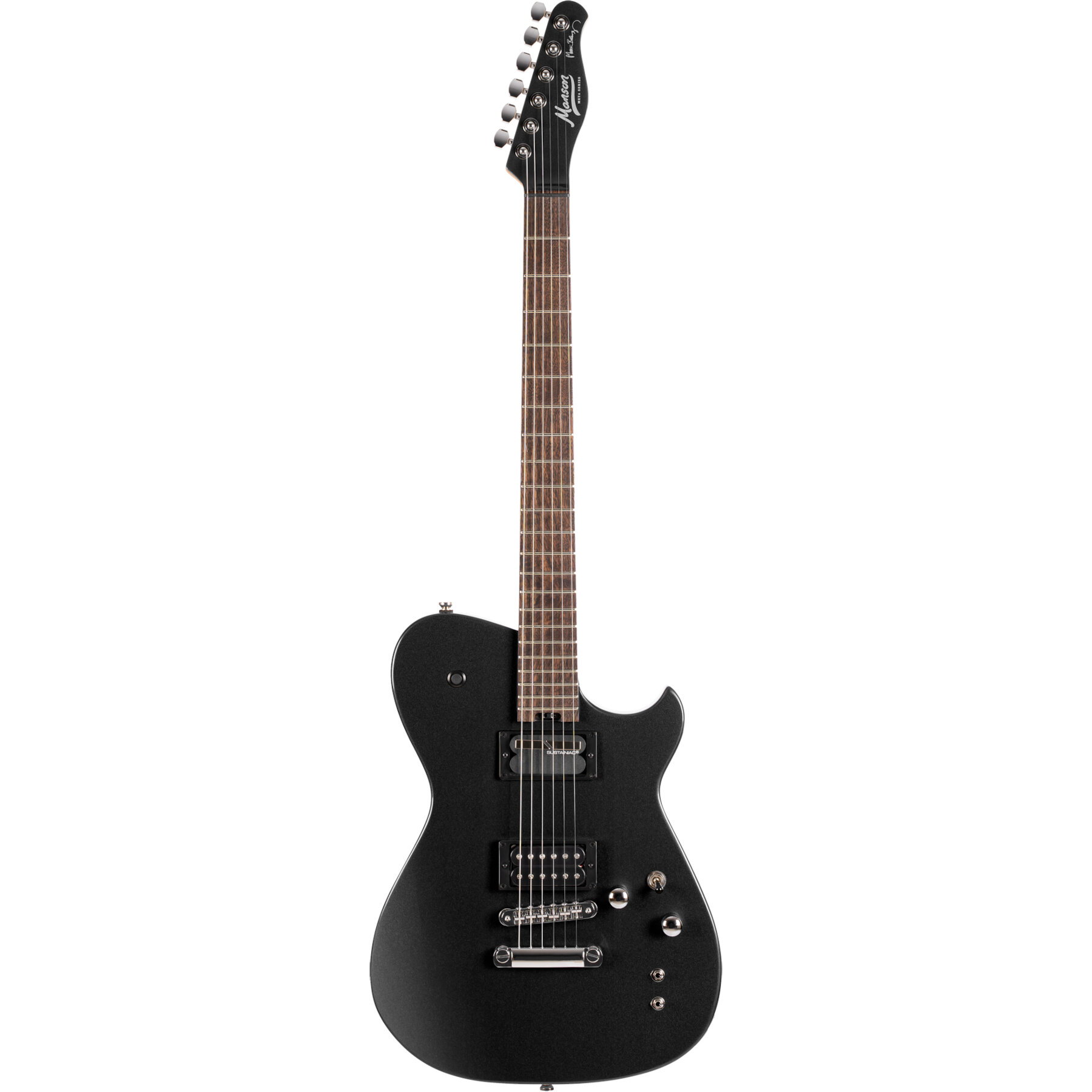 Cort Manson Meta MBM-2H SUS Satin Black Matt Bellamy Signature elektrische gitaar met sustainer