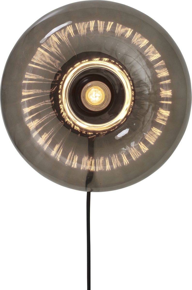 It's about RoMi Brussels Wandlamp - Antraciet