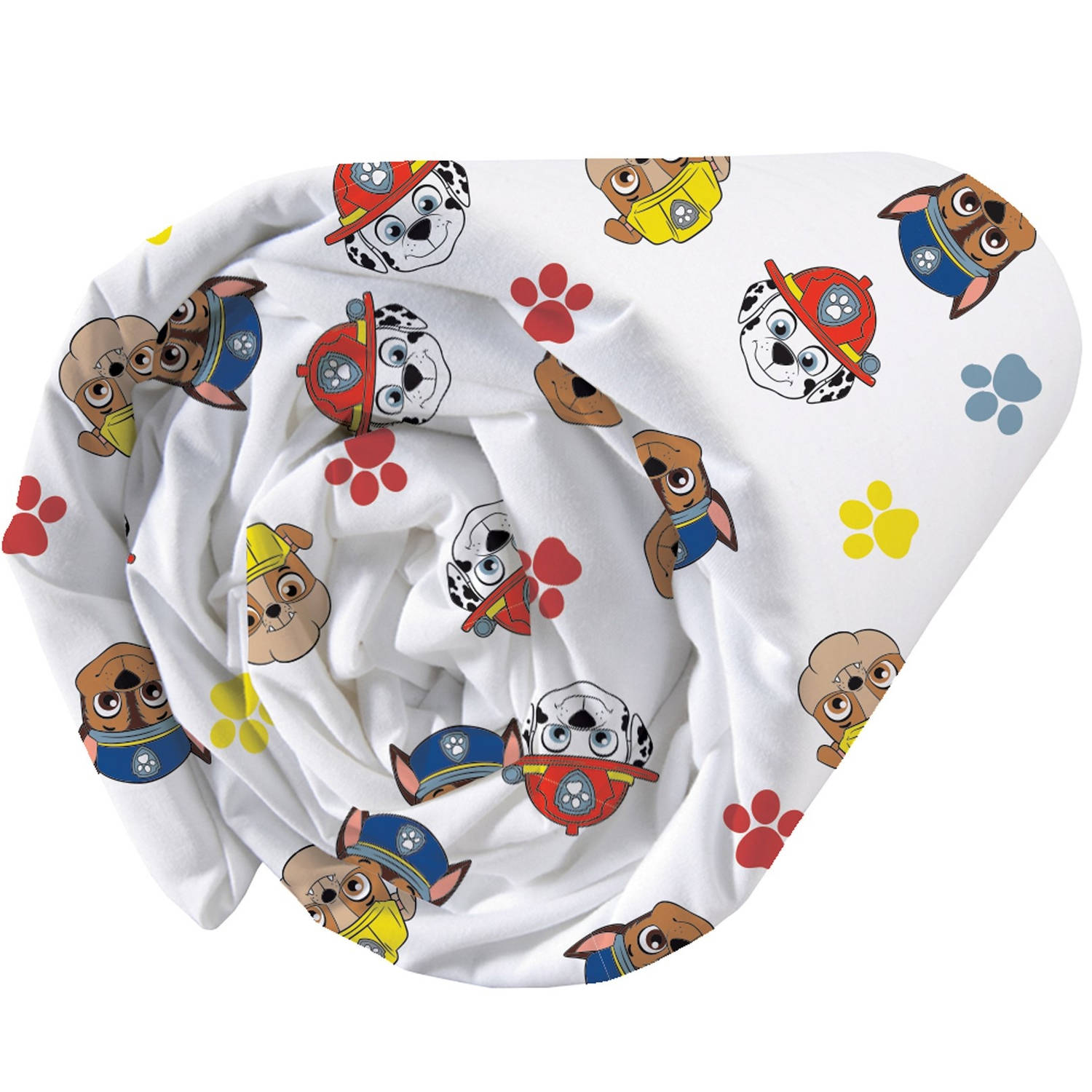 Paw Patrol Trio - Hoeslaken - Eenpersoons - 90 X 200 Cm - Multi