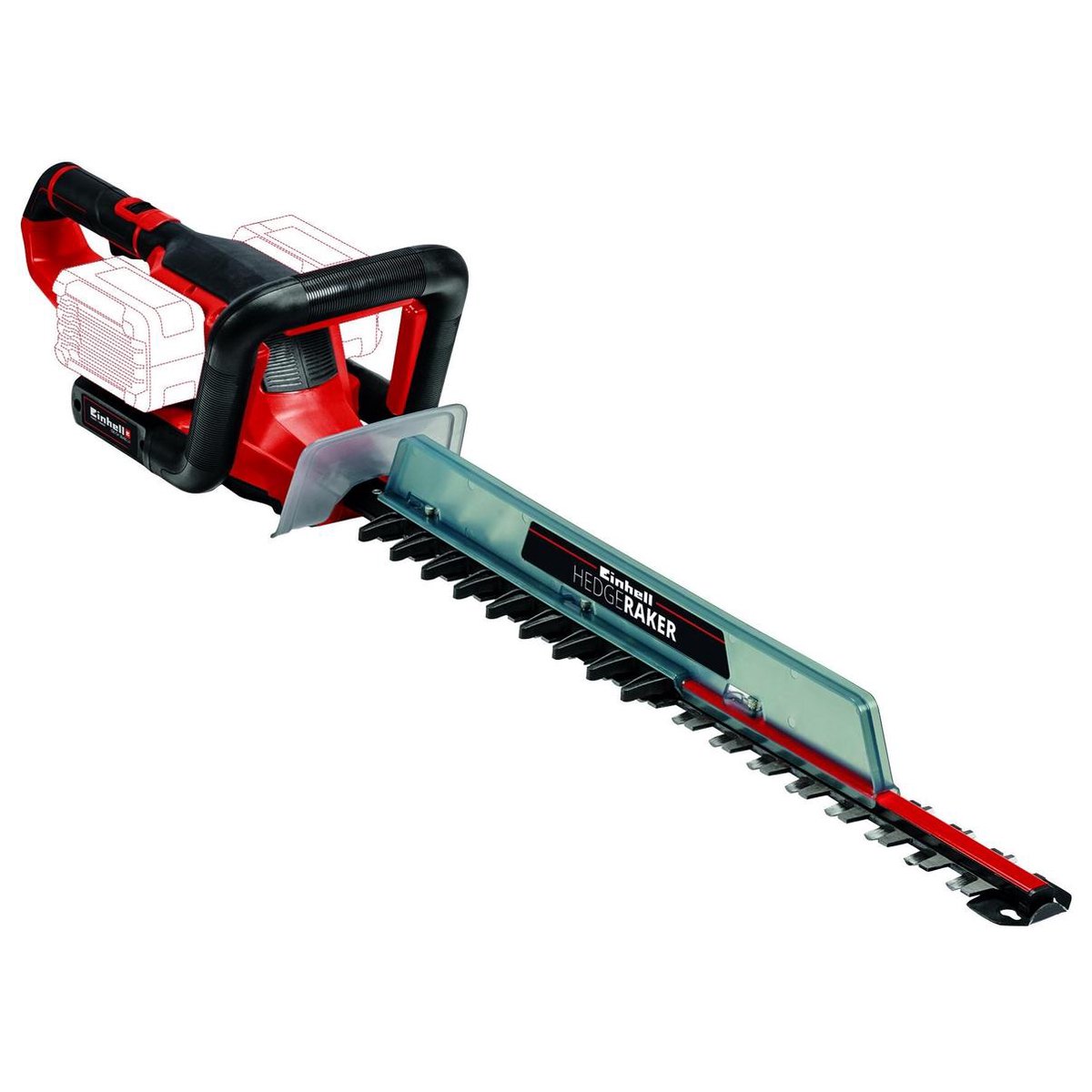 Einhell Accu-heggenschaar Ge-ch 36/65 Solo - Rood