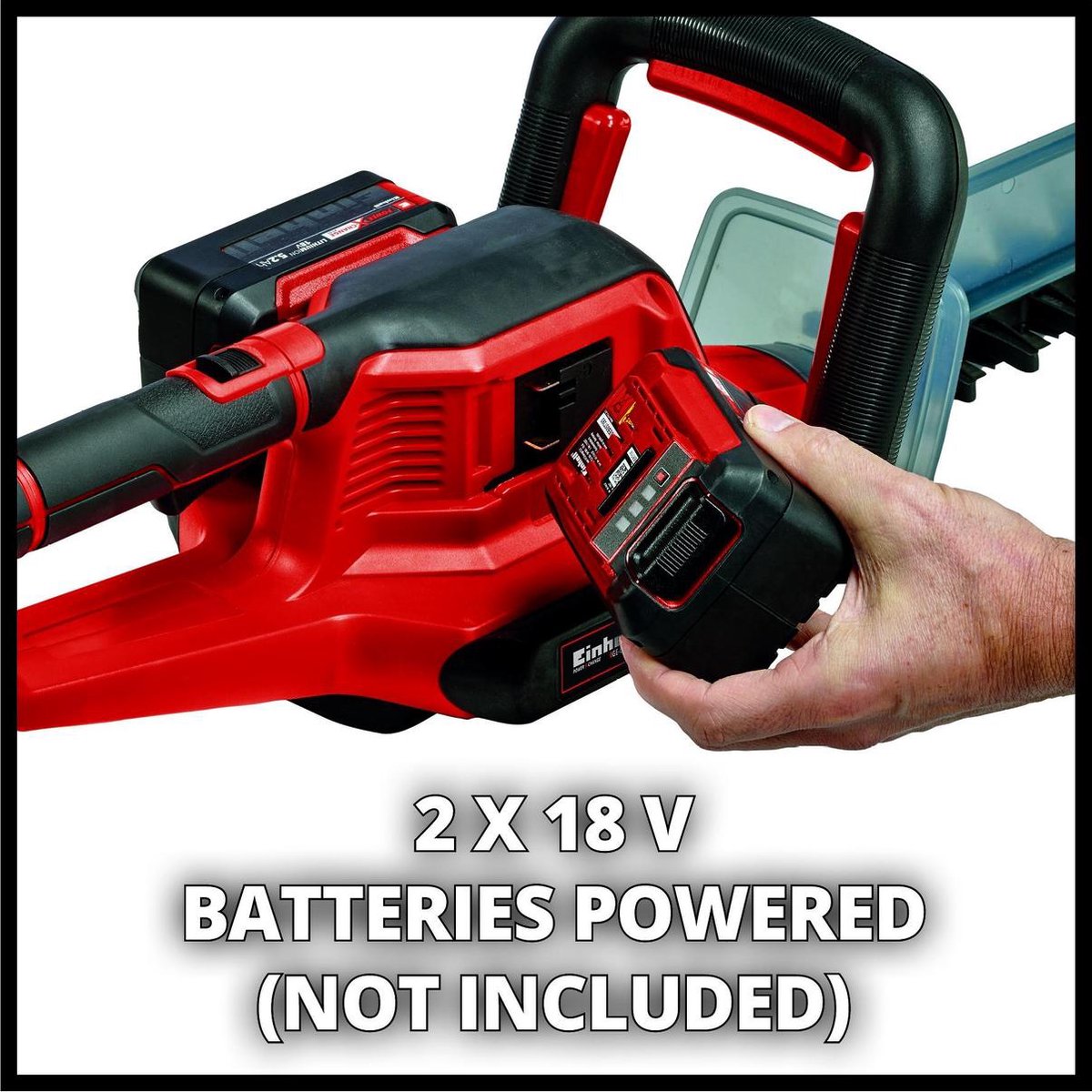 Einhell Accu-heggenschaar Ge-ch 36/65 Solo - Rood