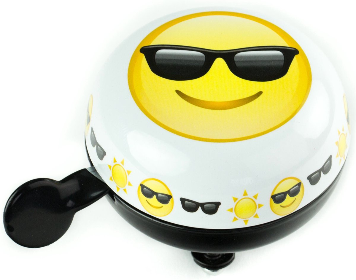 Widek bel Ding Dong Emoticon sunglas krt - Geel