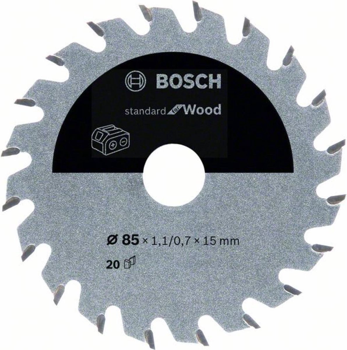 Bosch 85X1.1 Hoja De Sierra Circular / 0.7X15 Z20
