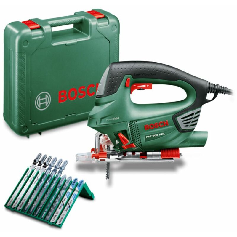 Bosch - Jigsaw PST 900 Pel incl. 10 PCS. Set de hoja de sierra