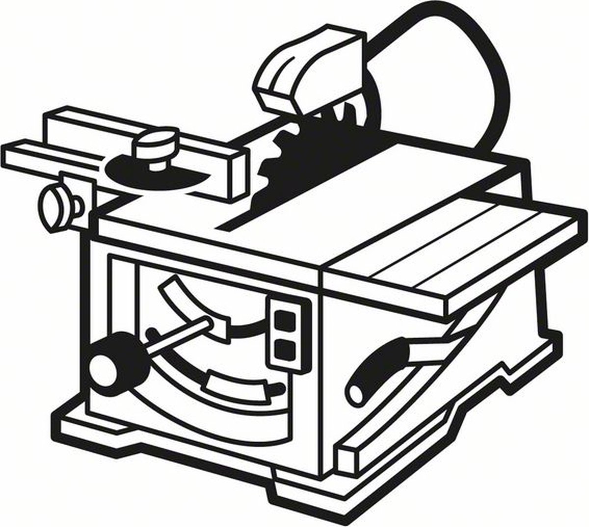Bosch - Ø 254x30mm Hoja de sierra circular para madera 54 dientes