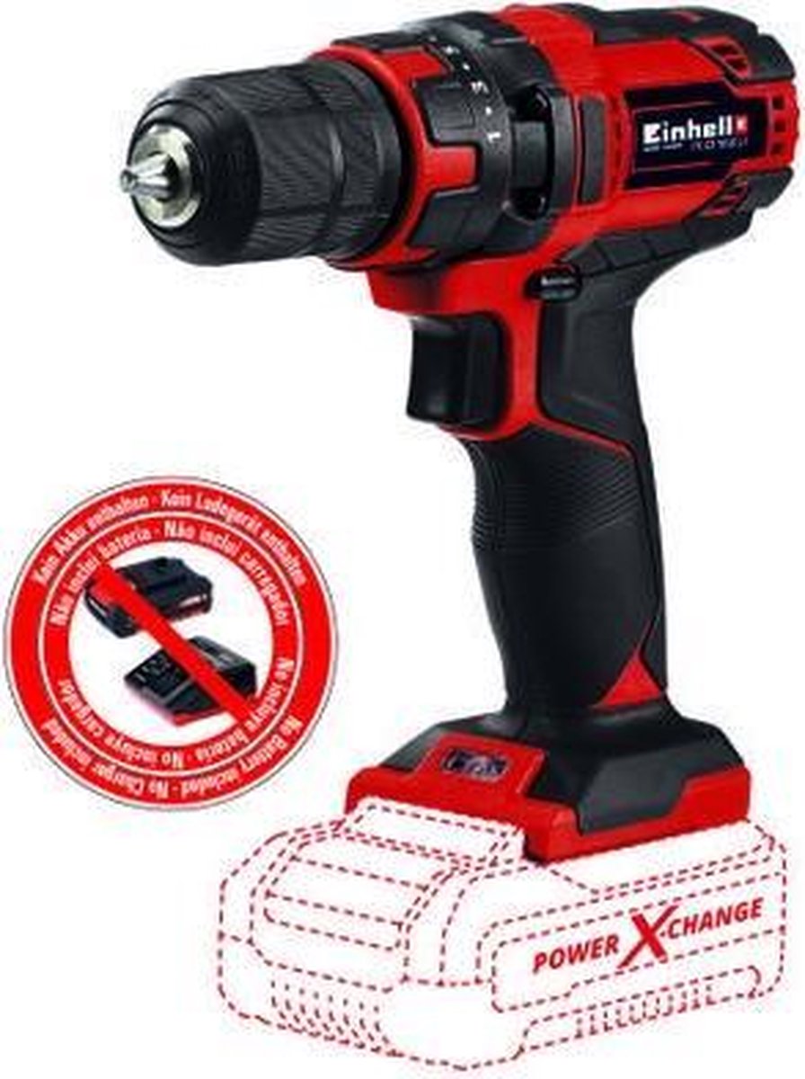 Einhell Taladro inalámbrico TC-CD 18/35 Li Solo -