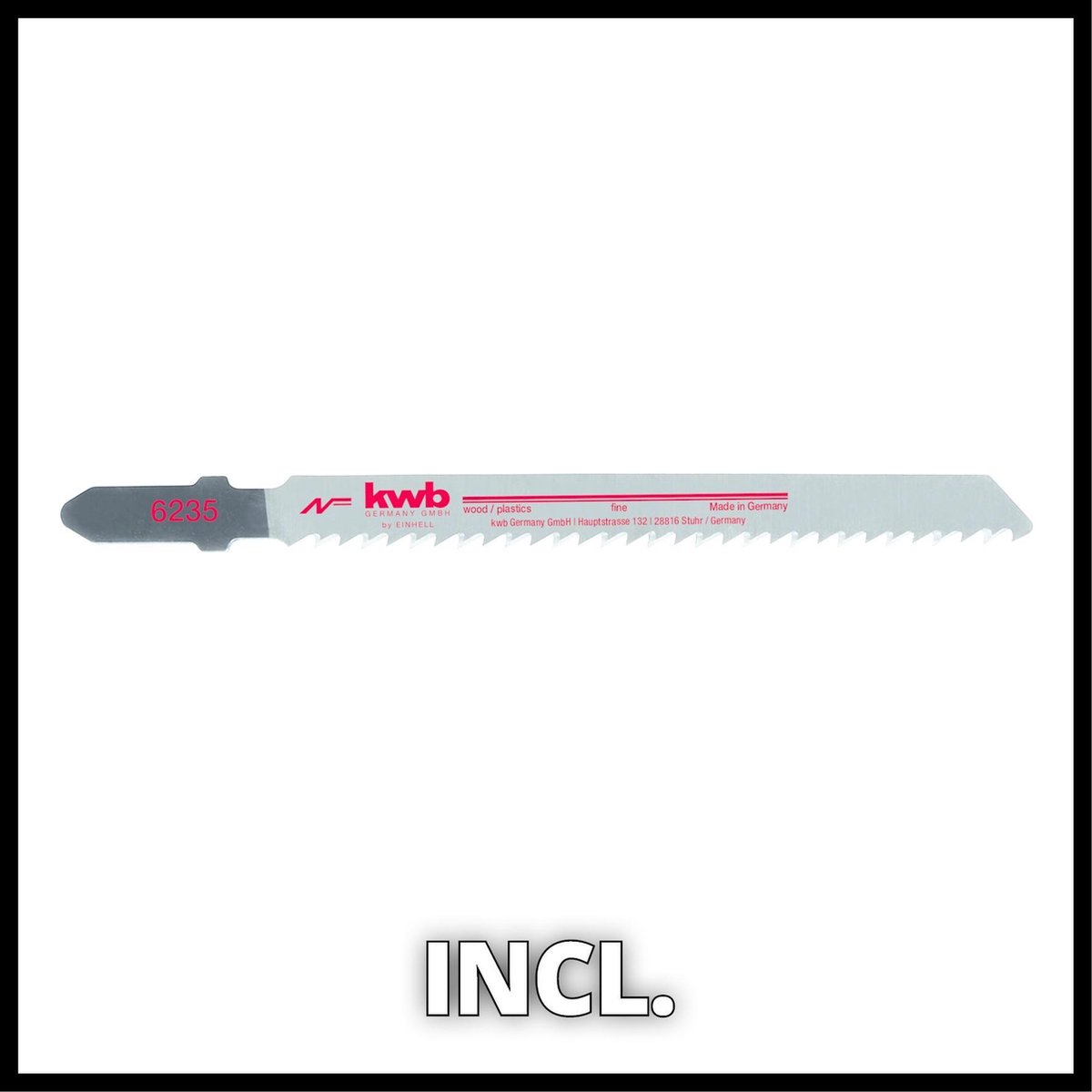 Einhell Sierra de calar TC-JS 18 Li - (Sin batería)